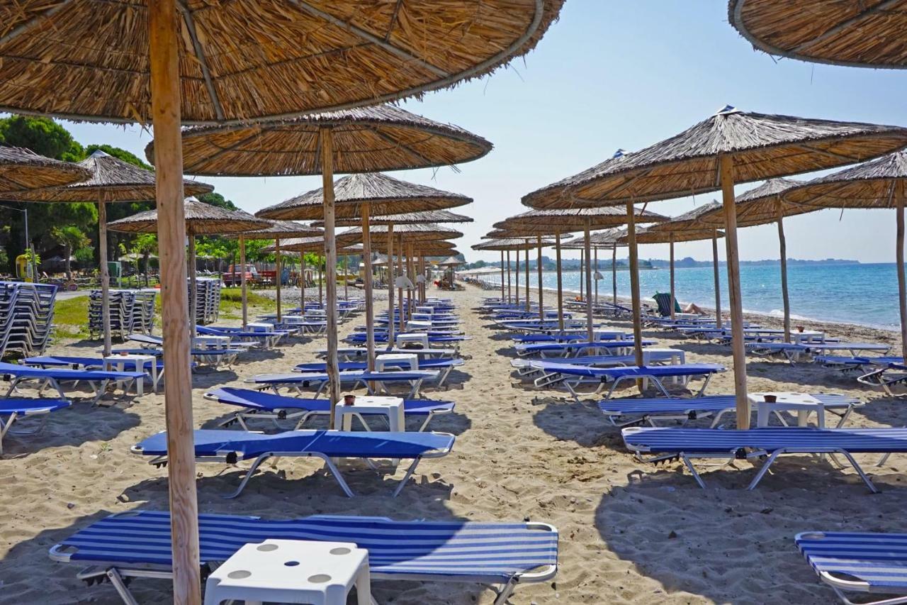 Villa Fofo - Beautiful Sea Front Villa With 650M2 Garden Nea Kallikrateia Zewnętrze zdjęcie